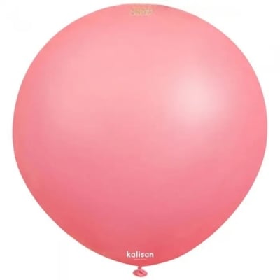 Кръгъл розов балон, кралско розово 48 см Queen pink Kalisan, 1 брой