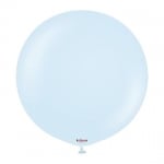 Големи кръгли балони син макарон Baby blue 48 см, Kalisan, пакет 25 броя