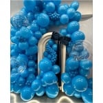 Малки сини балони, карибско синьо 13 см Caribbean blue Kalisan, пакет 100 броя