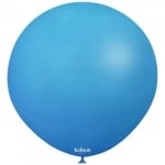 Кръгли сини балони, карибско синьо 48 см Caribbean blue Kalisan, пакет 25 броя
