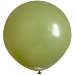 Кръгъл балон евкалипт пастел, Retro Eucalyptus Kalisan, 48 см, пакет 25 броя
