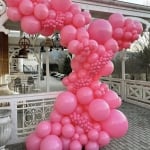 Малки розови балони, кралско розово 13 см Queen pink Kalisan, пакет 100 броя